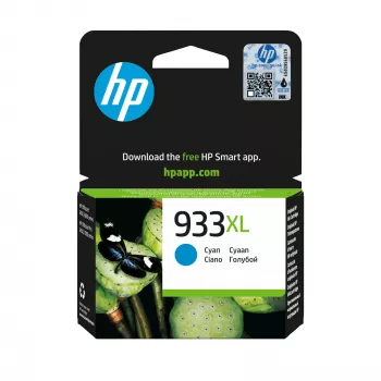 HP 933XL High Yield Cyan Original Ink Cartridge, Cyan, 1 pc(s), 825 pages