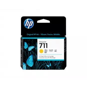 HP 711 29-ml Yellow DesignJet Ink Cartridge
