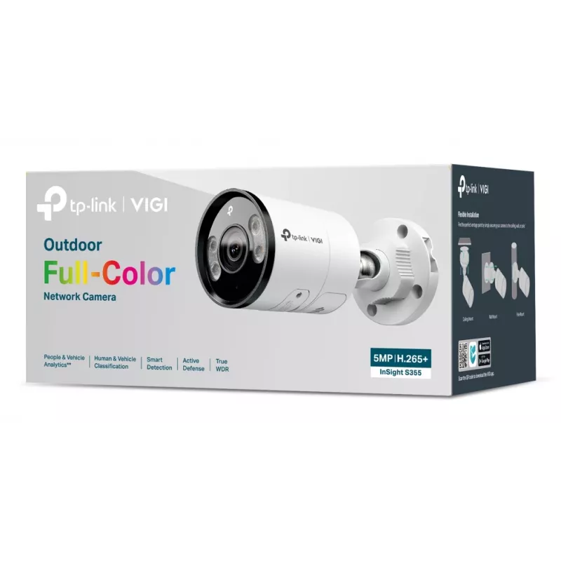 TP-Link INSIGHT S355 Bullet IP security camera Outdoor 2880 x 1620 pixels Wall