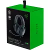 Wired gaming headset Razer BlackShark V2 X — binaural, 3.5 mm, 32 Ω, 100 dB, noise-canceling boom mic, 1.3 m cable, green/black