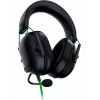 Wired gaming headset Razer BlackShark V2 X — binaural, 3.5 mm, 32 Ω, 100 dB, noise-canceling boom mic, 1.3 m cable, green/black