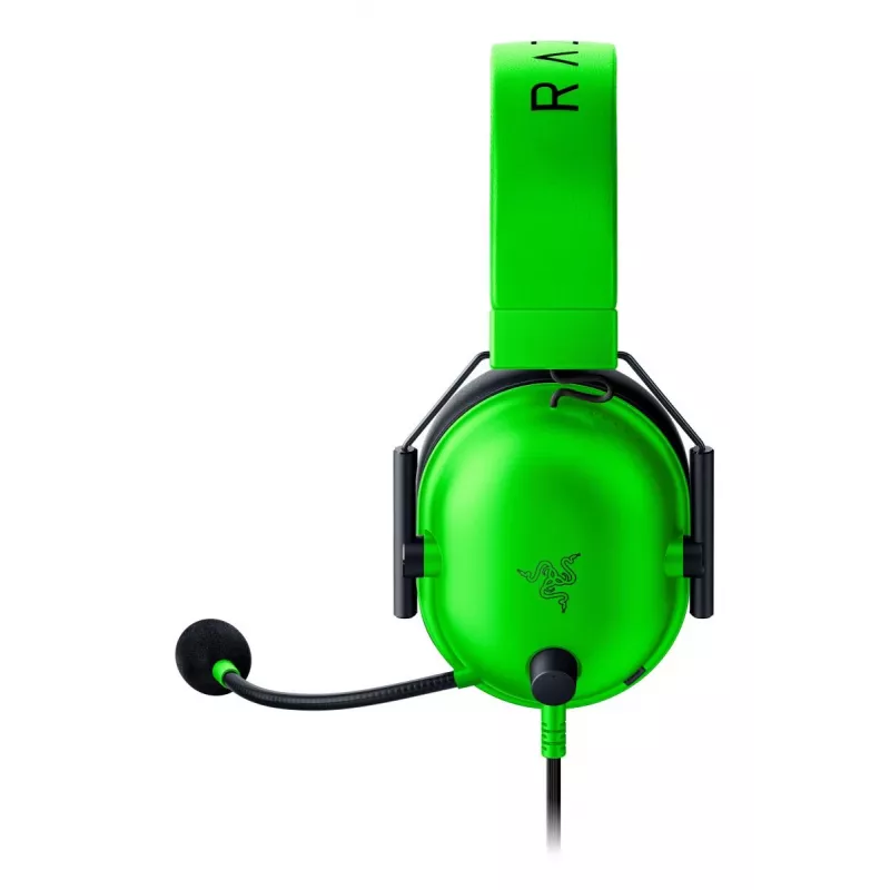Wired gaming headset Razer BlackShark V2 X — circumaural, 3.5 mm, 1.3 m cable, TriForce drivers, virtual surround