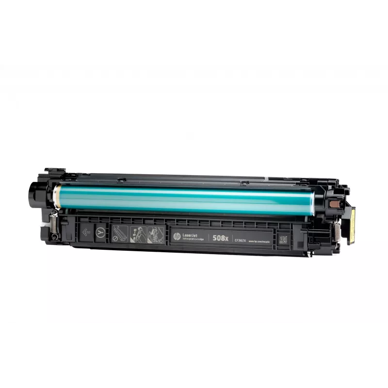 HP 508X High Yield Yellow Original LaserJet Toner Cartridge, 9500 pages, Yellow, 1 pc(s)
