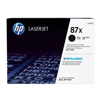 HP 87X High Yield Black Original LaserJet Toner Cartridge, 18000 pages, Black, 1 pc(s)