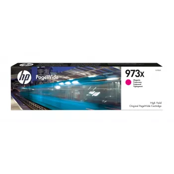 HP 973X High Yield Magenta Original PageWide Cartridge, Magenta, 1 pc(s), 7000 pages