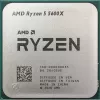 Desktop processor AMD Ryzen 5 5600X, 6 cores, 3.7 GHz base, 4.6 GHz boost, 32 MB L3, Socket AM4, DDR4-3200 support