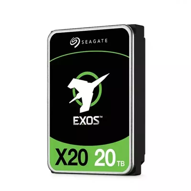 Seagate Enterprise Exos X20 internal hard drive 20 TB 7200 RPM 3.5 inch Serial ATA III