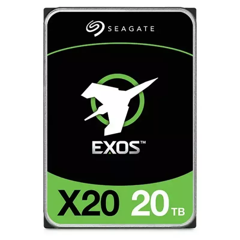 Seagate Enterprise Exos X20 internal hard drive 20 TB 7200 RPM 3.5 inch Serial ATA III