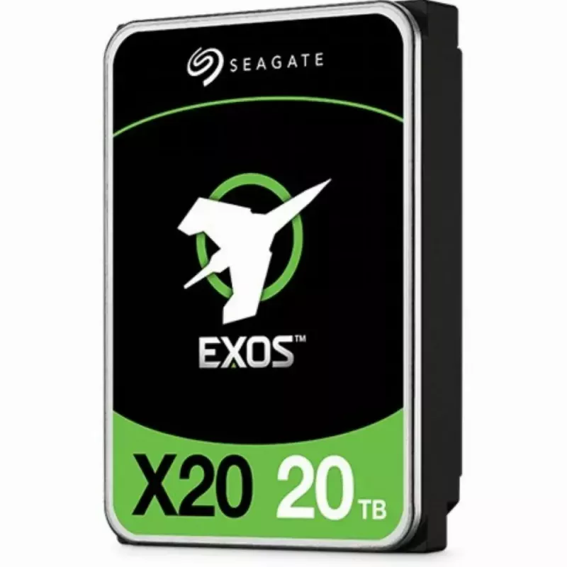 Seagate Enterprise Exos X20 internal hard drive 20 TB 7200 RPM 3.5 inch Serial ATA III