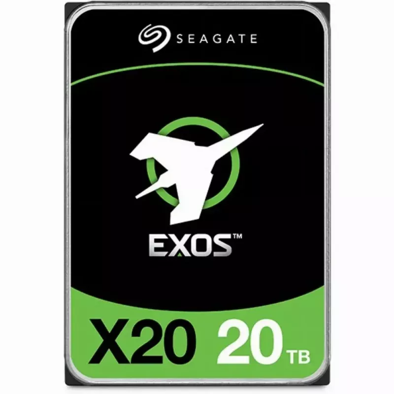 Seagate Enterprise Exos X20 internal hard drive 20 TB 7200 RPM 3.5 inch Serial ATA III