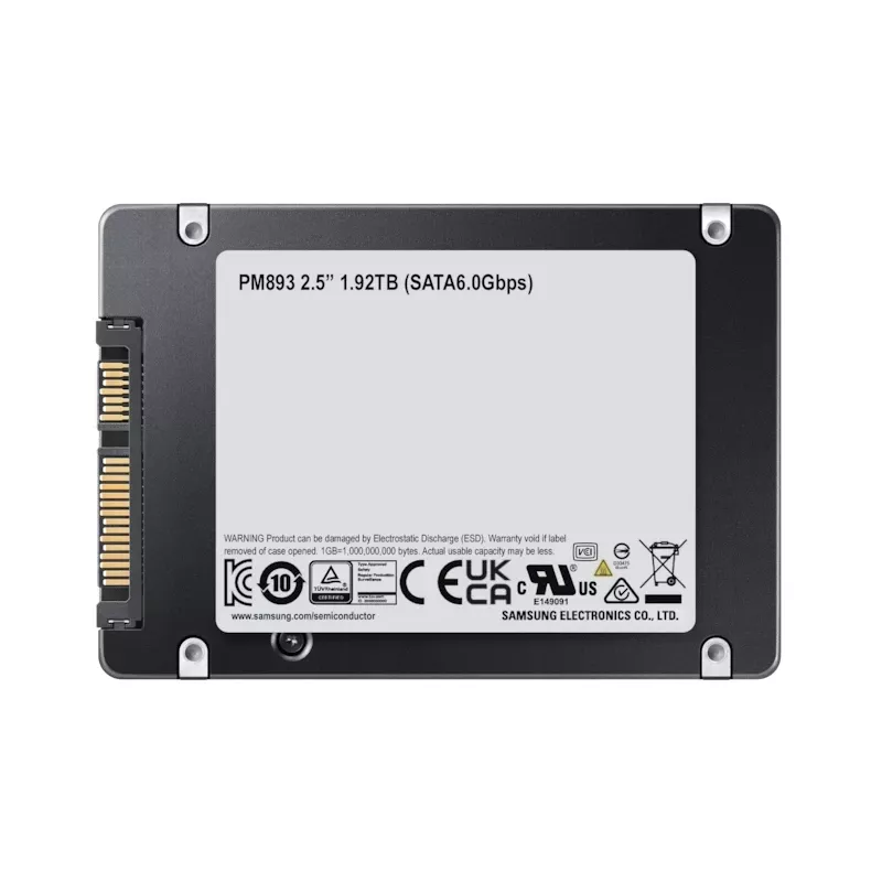 SSD disk Samsung PM893 480 GB 2.5 inch SATA III V-NAND TLC
