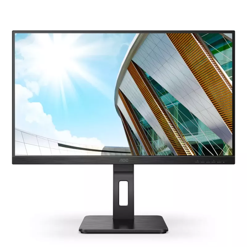 AOC U27P2CA computer monitor 68.6 cm (27 inch) 3840 x 2160 pixels 4K Ultra HD LED Black