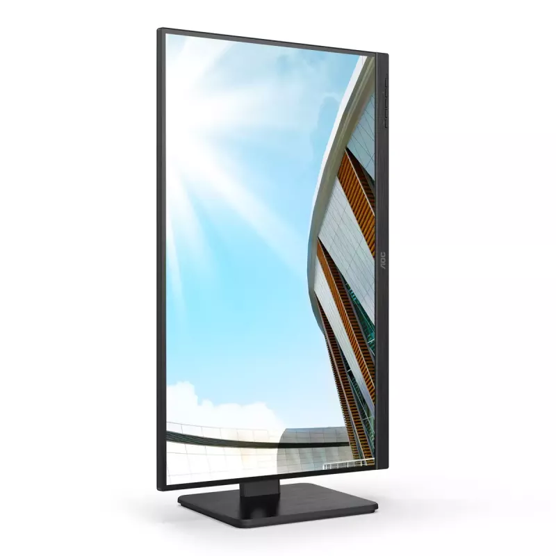 AOC U27P2CA computer monitor 68.6 cm (27 inch) 3840 x 2160 pixels 4K Ultra HD LED Black