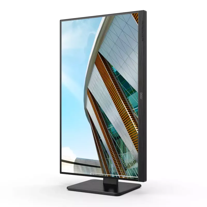 AOC U27P2CA computer monitor 68.6 cm (27 inch) 3840 x 2160 pixels 4K Ultra HD LED Black