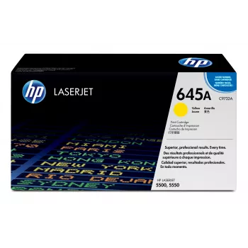 Toner Cartridge HP 645A C9732A 10000 pages Yellow