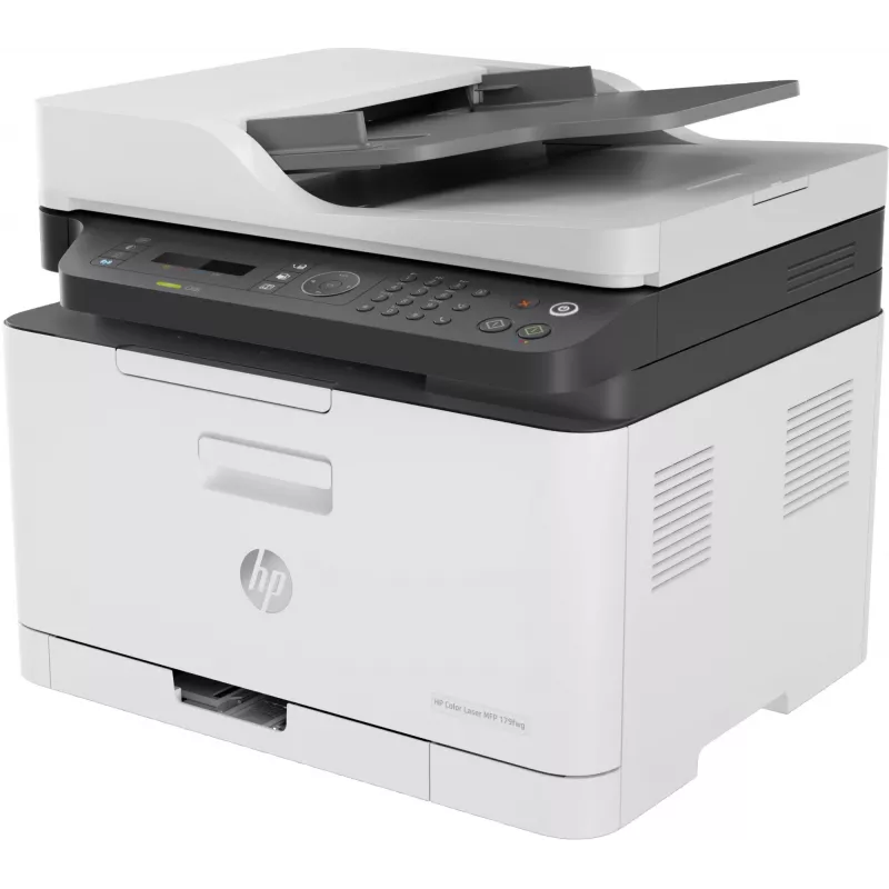 HP Color Laser MFP 179fnw, Laser, Colour printing, 600 x 600 DPI, A4, Direct printing, Black, White