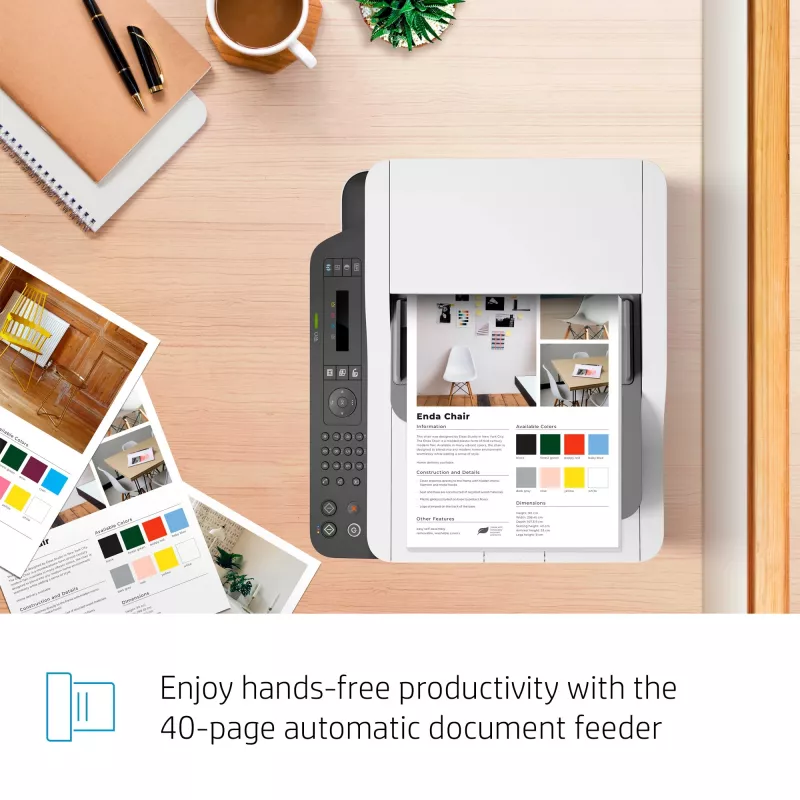 HP Color Laser MFP 179fnw, Laser, Colour printing, 600 x 600 DPI, A4, Direct printing, Black, White
