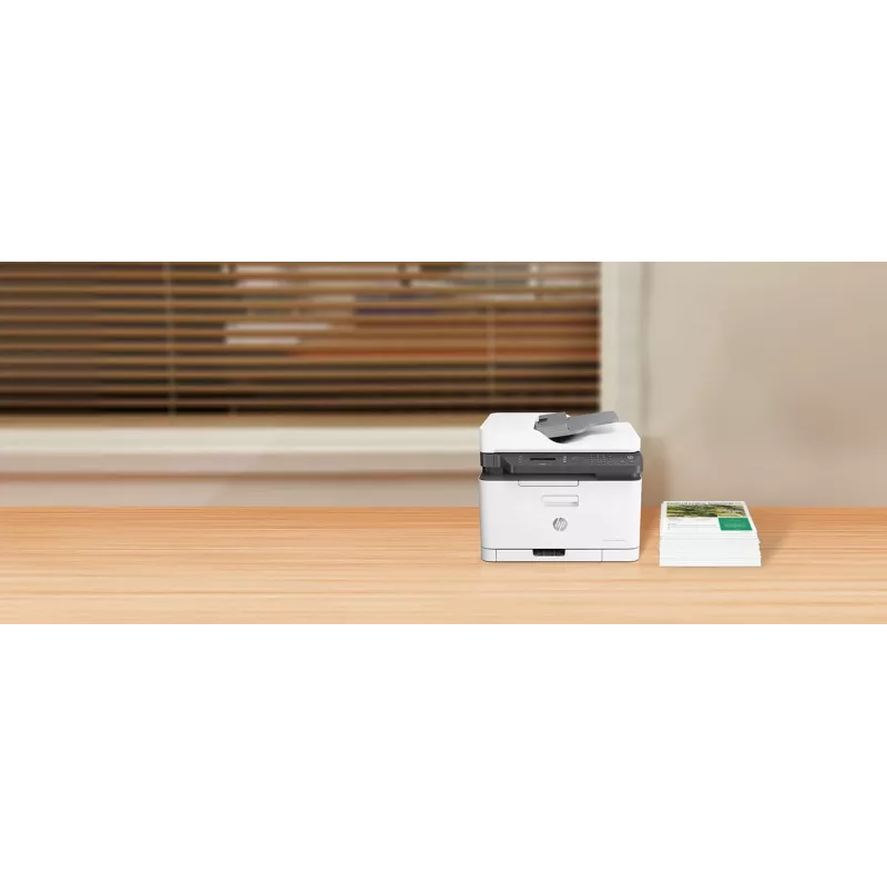 HP Color Laser MFP 179fnw, Laser, Colour printing, 600 x 600 DPI, A4, Direct printing, Black, White