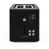 Toaster Krups Smart'n Light KH6418 2 slices 850 W Black