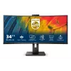 Philips 5000 series 34B1U5600CH/00 computer monitor 86.4 cm (34 inch) 3440 x 1440 pixels Wide Quad HD LCD Black