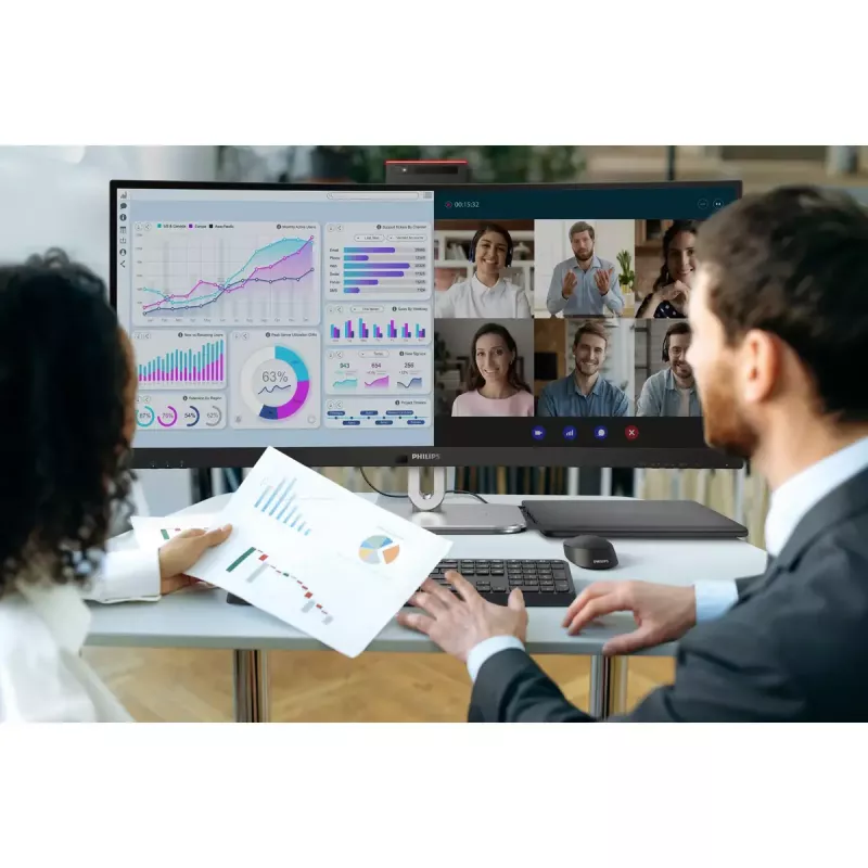 Philips 6000 series 34B2U6603CH/00 computer monitor 86.4 cm (34 inch) 3440 x 1440 pixels Wide Quad HD LCD Grey