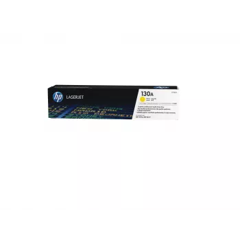 HP 130A Yellow Original LaserJet Toner Cartridge, 1000 pages, Yellow, 1 pc(s)