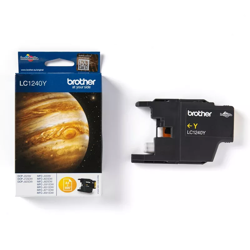 Brother LC-1240Y ink cartridge 1 pc(s) Original Yellow
