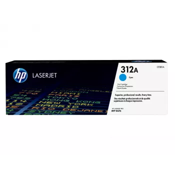 Toner Cartridge HP 312A CF381A 2500 pages Cyan