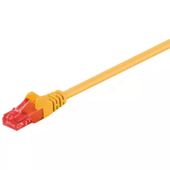Goobay CAT 6 Patch Cable U/UTP 0.5 m Yellow