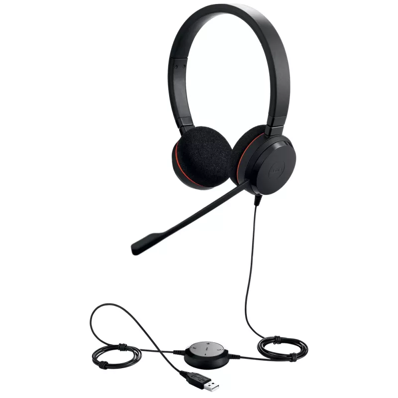 Headset Jabra Evolve 20 UC Stereo