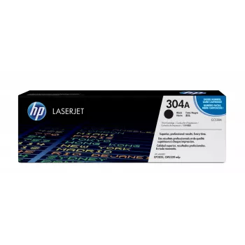 HP 304A Black Original LaserJet Toner Cartridge, 3500 pages, Black, 1 pc(s)