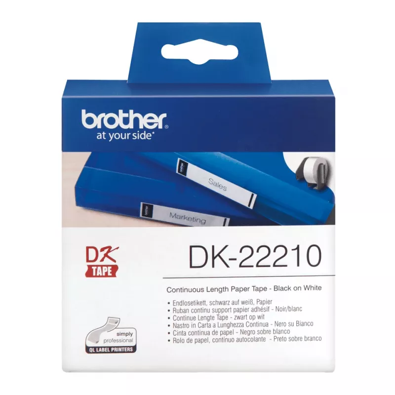 Continuous Paper Tape Brother DK22210