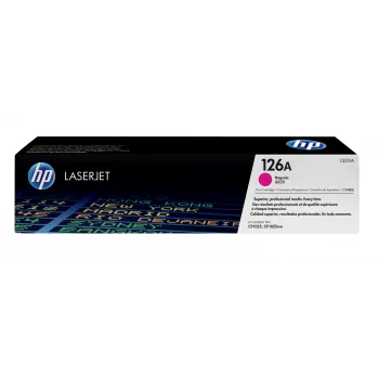 HP 126A Magenta Original LaserJet Toner Cartridge, 1000 pages, Magenta, 1 pc(s)