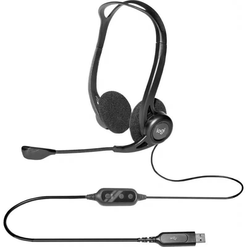 LOGITECH 960 - USB - Stereo Headset