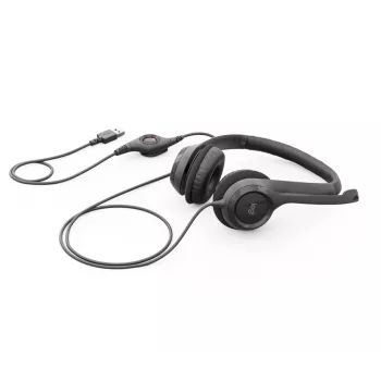 LOGITECH Headset - H390 - USB-a -black