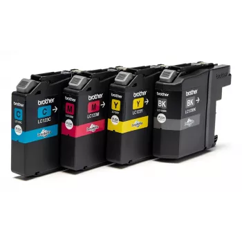 Brother LC-123VALBP ink cartridge 4 pc(s) Original Black, Cyan, Magenta, Yellow