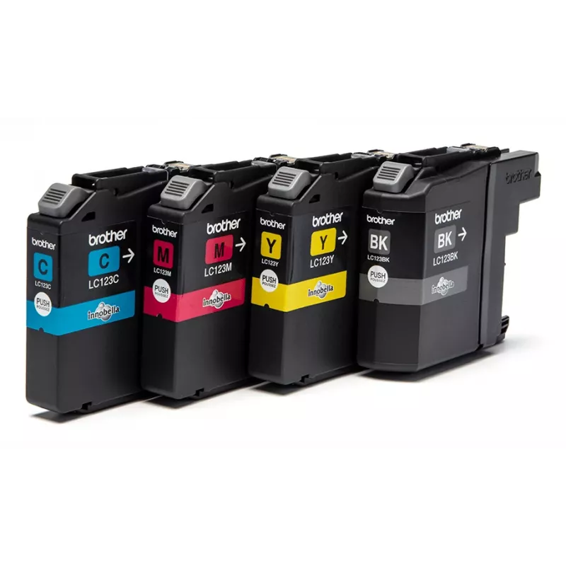 Brother LC-123VALBP ink cartridge 4 pc(s) Original Black, Cyan, Magenta, Yellow