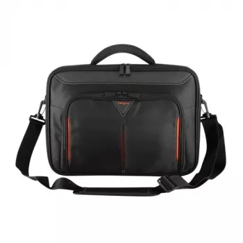 DELL Classic+ 35.6 cm (14 inch) Briefcase Black, Red