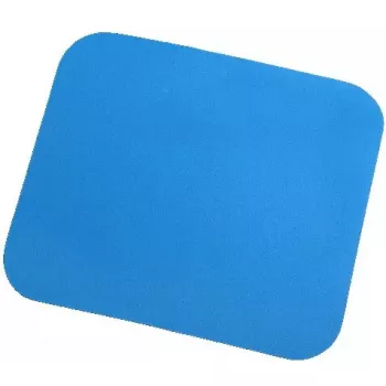 Mouse pad LOGILINK ID0097, blue, monochromatic surface, 220×250 mm, non-slip base