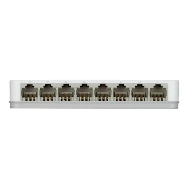 D-Link GO-SW-8G/E network switch Unmanaged Gigabit Ethernet (10/100/1000) White