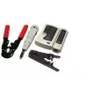 Cable preparation tool kit LOGILINK WZ0012 — tools for RJ45 and RJ11 (stripper, crimper, cutter)