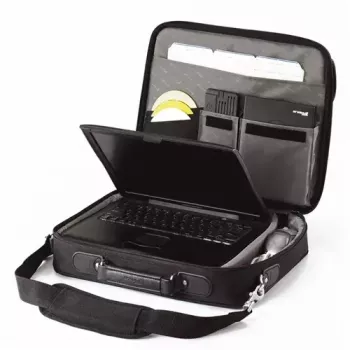 Targus CN01 laptop case 40.6 cm (16 inch) Messenger case Black