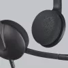 LOGITECH H340 - USB - Headset - Black