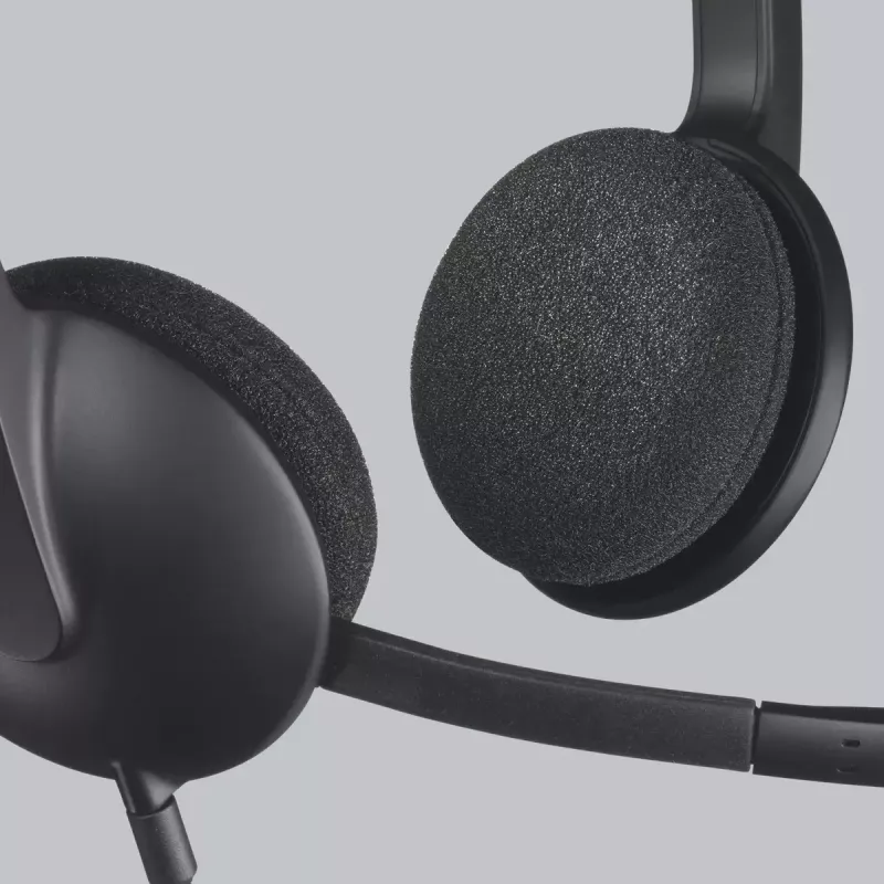 LOGITECH H340 - USB - Headset - Black