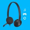 LOGITECH H340 - USB - Headset - Black