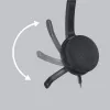 LOGITECH H340 - USB - Headset - Black