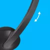 LOGITECH H340 - USB - Headset - Black