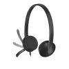 LOGITECH H340 - USB - Headset - Black