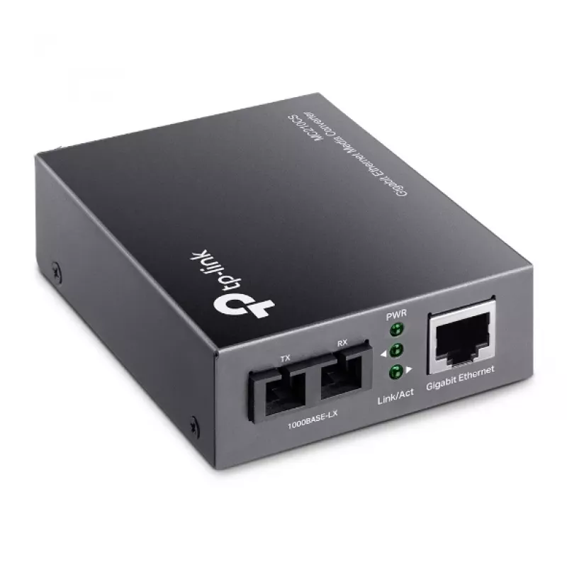 Media Converter TP-Link MC210CS, Gigabit, 1000 Mbit/s, SC Connector