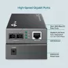 Media Converter TP-Link MC210CS, Gigabit, 1000 Mbit/s, SC Connector